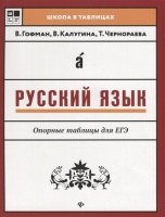 Русский язык. Опорные таблицы для ЕГЭ. Гофман В., Калугина В., Чернораева Т.  фото, kupilegko.ru